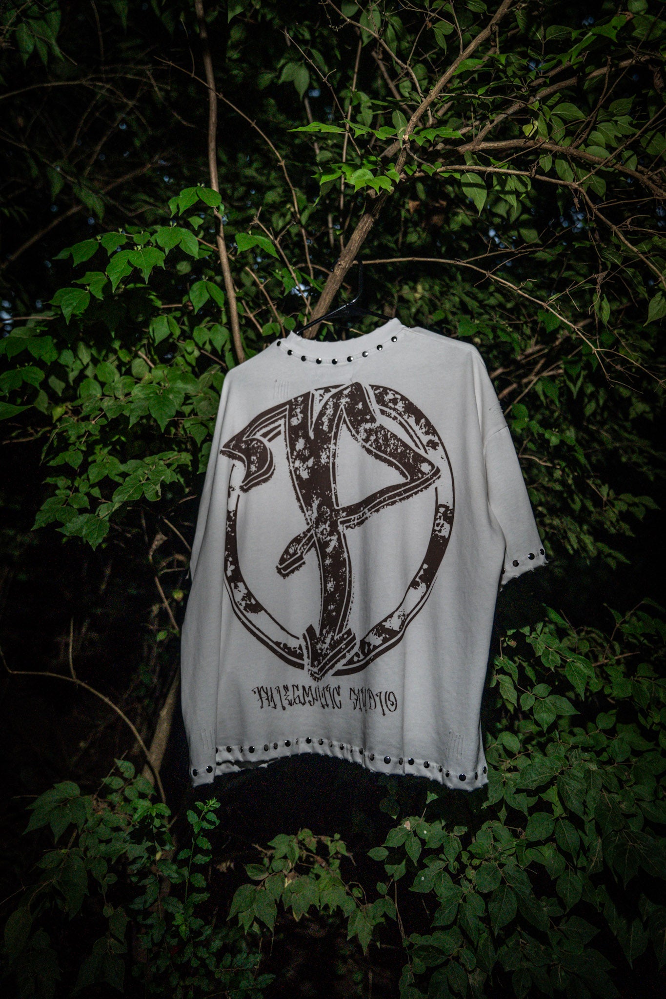 “BURN THE MASK” WHITE TEE