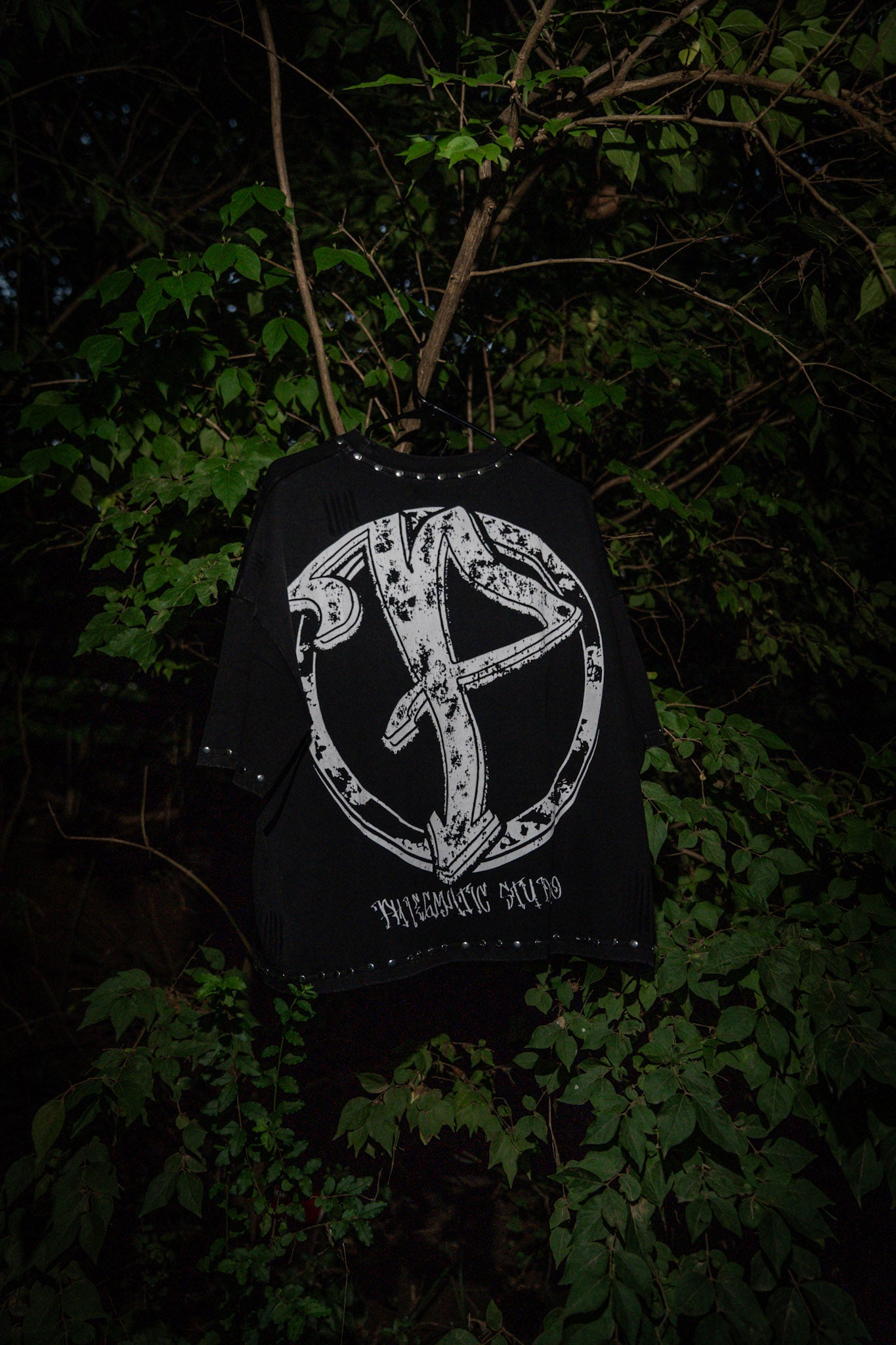 “BURN THE MASK” BLACK TEE