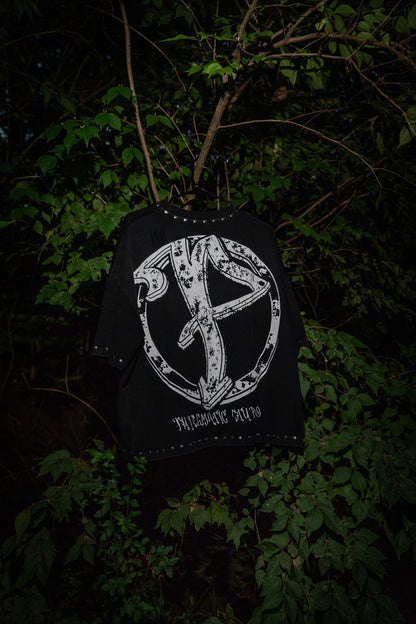 “BURN THE MASK” BLACK TEE